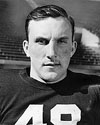 Angelo Bertelli, Quarterback, 1946 Los Angeles Dons (AAFC), 1947-1948 Chicago Rockets (AAFC)