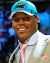 Cam Newton, Quarterback, 2011-2019 Carolina Panthers, 2020 New England Patriots, 2021 Carolina Panthers